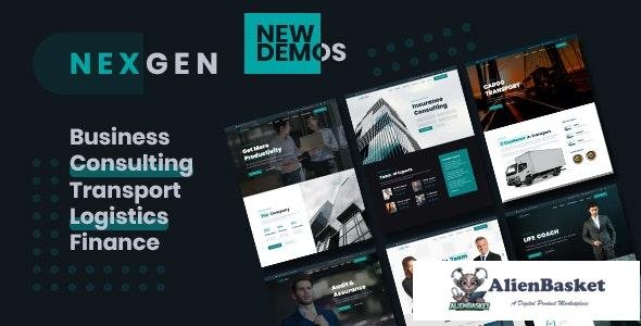 35922 Nexgen v1.0.6 - Consulting & Logistics HTML Template 