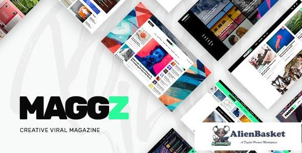 10165 Maggz v1.1 - A Creative Viral Magazine and Blog Theme 
