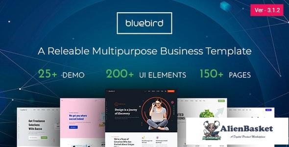 30862 Bluebird v3.1.2 - Multipurpose Business HTML Template 