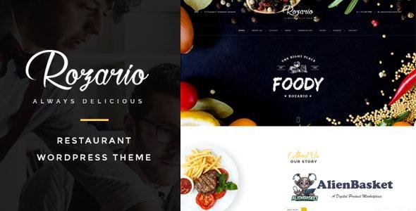 16645 Rozario v1.4 - Restaurant & Food WordPress Theme 