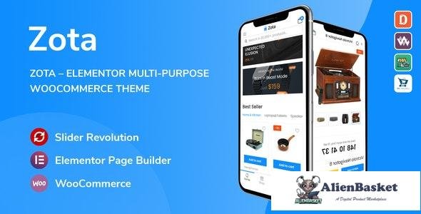 33049 Zota v1.2.1 - Elementor Multi-Purpose WooCommerce Theme 