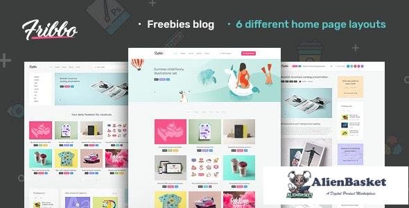 20710 Fribbo v1.0 - Freebies Blog WordPress Theme 