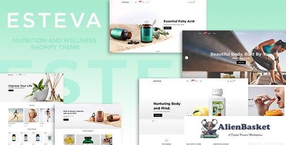 20006 Esteva v1.0.0 - Nutrition and Wellness Shopify Theme 