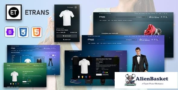 26432 eTrans v1.0 - eCommerce HTML Template 
