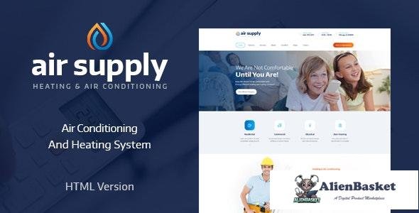 15844 AirSupply v1.0 - Air Conditioning and Heating Services Site Template 