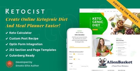 15975 Ketocist v1.2.6 - Keto Diet WordPress Theme 