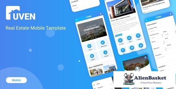 20991 Uven v1.0 - Real Estate Mobile Template 