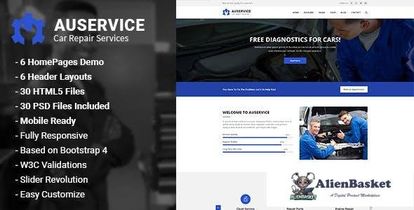 14511 Auservice v1.0 - Auto Mechanic & Auto Repair HTML5 Template 
