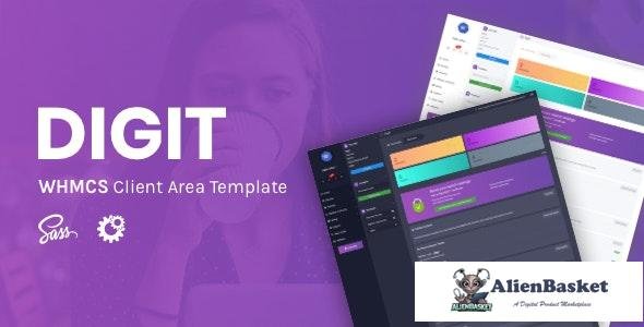 21452 Digit v2.9.3 - Responsive WHMCS Client Area Template 
