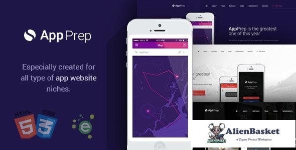 22671 AppPrep v1.0 - Creative App Landing Page HTML5 Template + RTL 