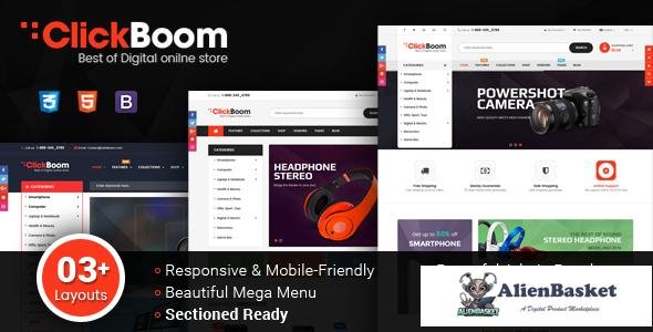 15761 ClickBoom v1.0.0 - Responsive Multipurpose Shopify Theme (Sections Ready) 