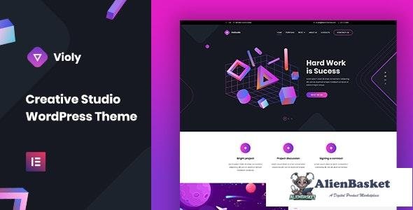 22257 Violy v1.0.0 - Creative Studio WordPress Theme 