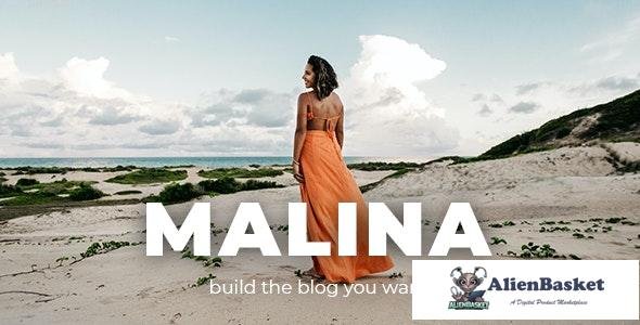 25491 Malina v2.2.0 - Personal WordPress Blog Theme 