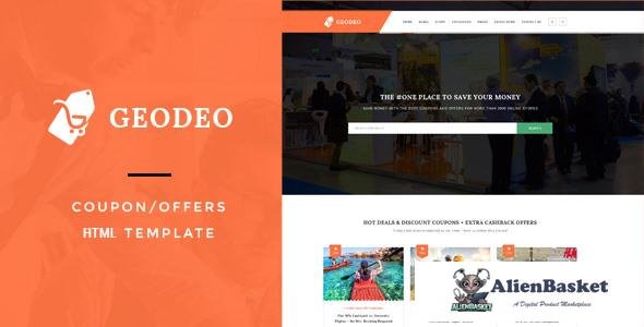 11791 Geodeo - Coupon & Deals HTML Template 