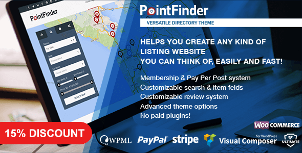 10676 Point Finder v1.8.9 - Versatile Directory and Real Estate 