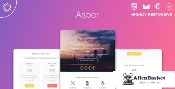 13077 Asper - Responsive Multipurpose Email Template 