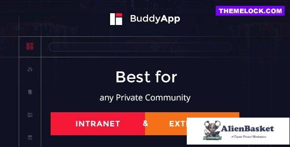 21112 BuddyApp v1.8.2 - Mobile First Community WordPress theme 
