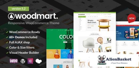 22436 WoodMart v5.2.0 - Responsive WooCommerce Wordpress Theme 