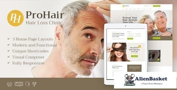 17460 ProHair v1.2.1 - Hair Loss Clinic & Cosmetology WordPress Theme 