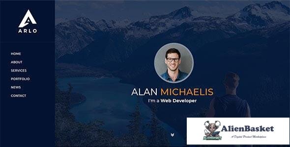 18468 Arlo v1.1.1 - Personal / Portfolio / Resume Joomla Website Template 