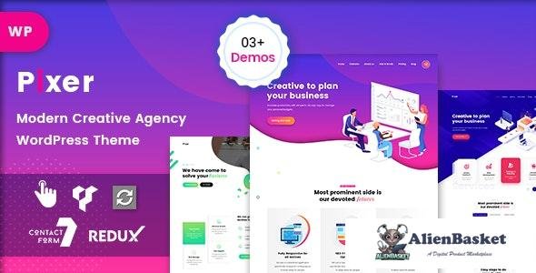 17442 Pixer v1.0 - Digital Agency WordPress 