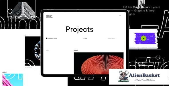 24980 Delia v1.0 - Template For Freelancer 