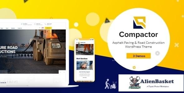 21401 Compactor v1.0.1 - Road Construction WordPress Theme 