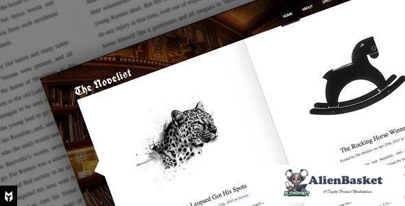 16869 The Novelist v1.5.0 - Responsive WP Theme for Writers 