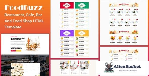 28714 FoodBuzz v1.0 - Restaurant, Cafe, Bar and Food shop HTML Template 