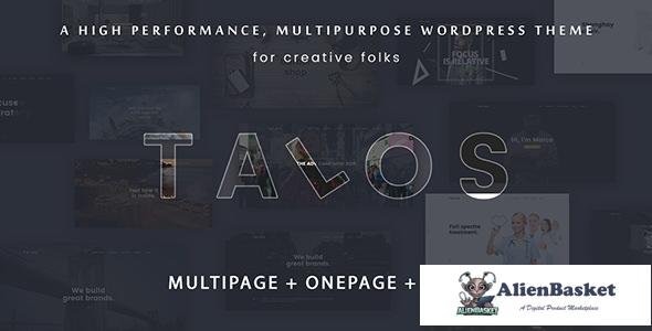 35140 Talos v1.3.5 - Creative Multipurpose WordPress Theme 