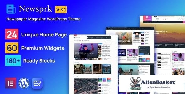 28029 Newsprk v3.2 - Newspaper WordPress Theme 