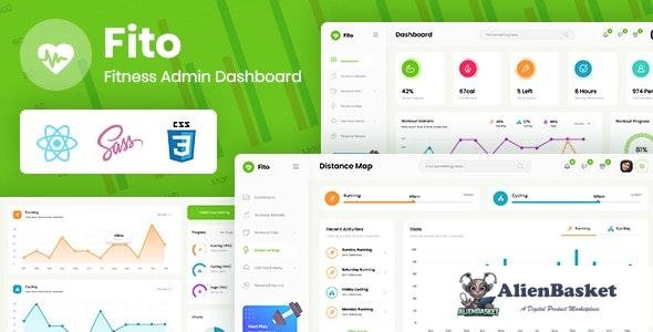 26734 Fito v1.0 - Fitness Admin React Dashboard Template 