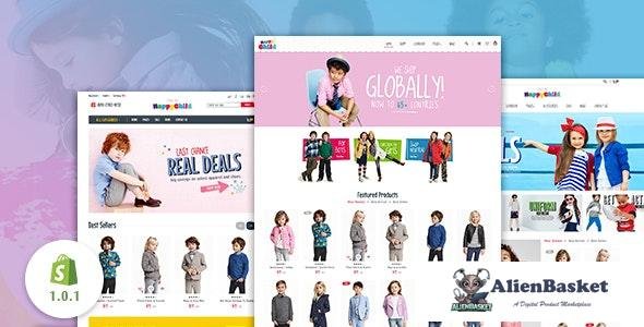 16484 HappyChild v1.0.1 - Multi Store Responsive Shopify Theme 