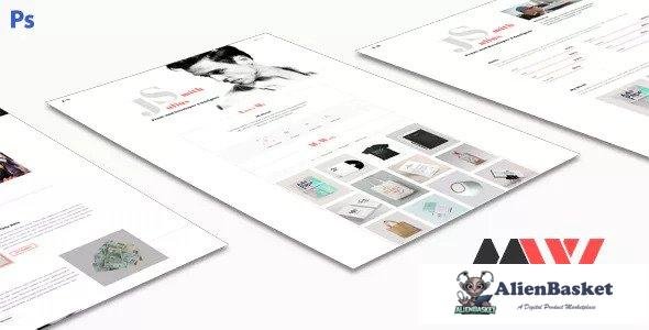 13719 Workfolio - Personal Portfolio PSD Template 