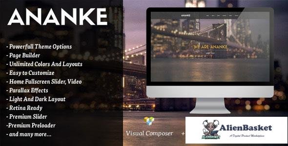 13439 Ananke v3.6.6 - One Page Parallax WordPress Theme 