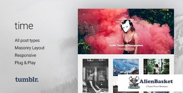 19591 Time v2.0.0 - Photography Grid Tumblr Theme 