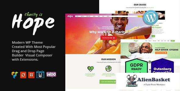 37330 Hope v2.2.7 - Non-Profit, Charity & Donations Theme + RTL 