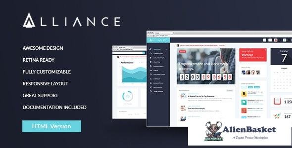 16618 Alliance v1.0 - Intranet & Extranet HTML Template 