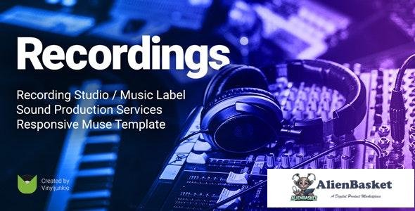 19387 Recordings v1.0 - Recording Studio / Sound Production / Music Label Responsive Muse Template 