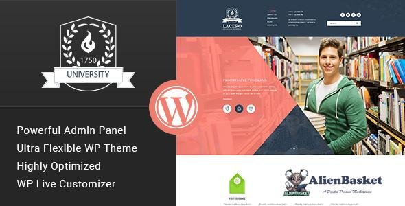 10932 Lacero v1.3.2 - Education & University WordPress Theme 