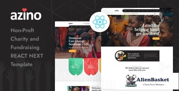 23506 Azino v1.0 - React Next Nonprofit Charity Template 