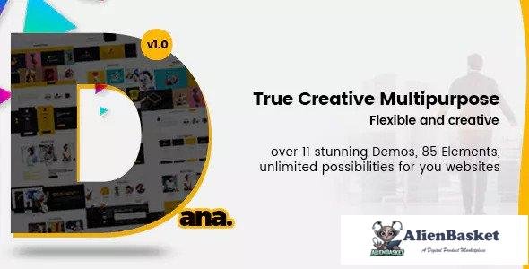 13501 Dana - Ultimate Multi-Purpose Corporate Business and Agency PSD Template 