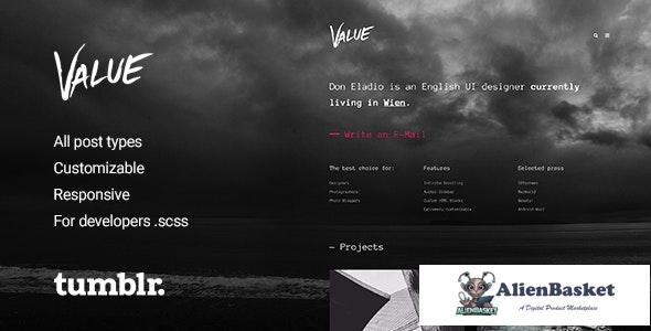 19582 Value v2.0.4 - Portfolio Theme for Tumblr 