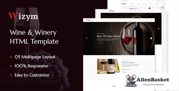 13136 Wizym - Wine & Winery HTML Template 