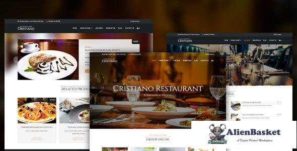 24195 Cristiano Restaurant v3.9.2.9 - Cafe & Restaurant Theme 