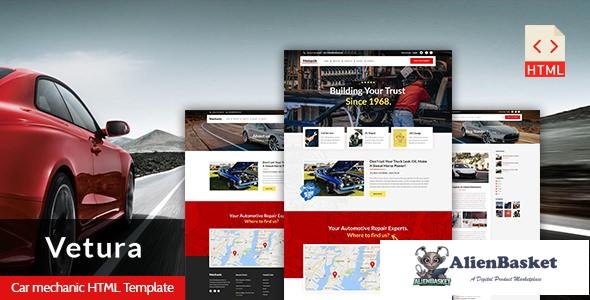 12109 Vetura - Car Mechanic & Auto Repair HTML Template 