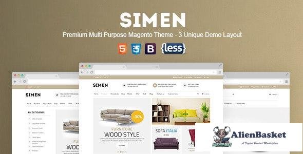 16556 SNS Simen v1.0.1 - Responsive Magento Theme 