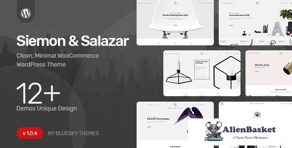 21879 Siemon & Salazar v1.0.5 - Clean, Minimal WooCommerce Theme 