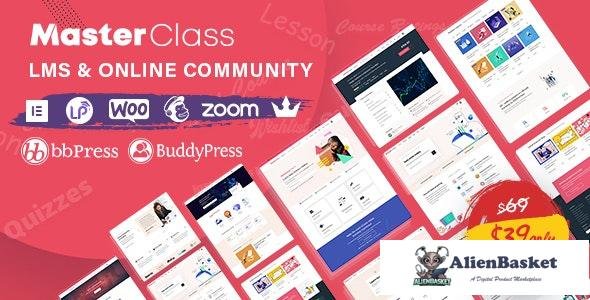 23740 MasterClass v1.1.2 - LMS & Education WordPress Theme 