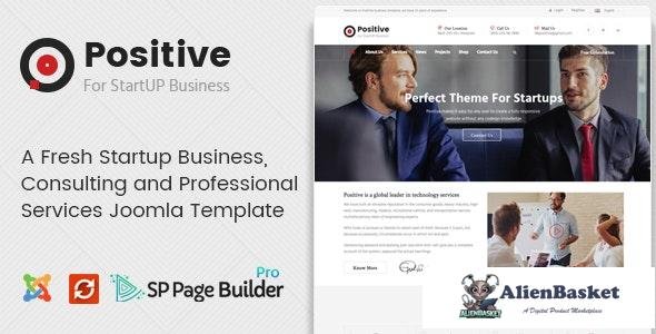 16498 Positive v1.1 - Startup Business Joomla Template 